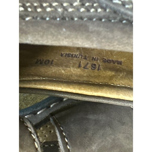 G.H. Bass & Co. Mens Brown Leather Fisherman Sandals Size 10M - Picture 11 of 11